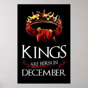 Kings wordt geboren in december poster