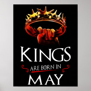Kings wordt in mei geboren poster