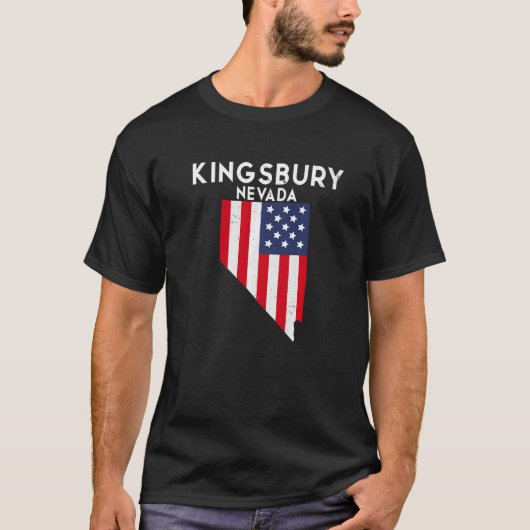 Kingsbury Nevada Verenigde Staten T-shirt (Voorkant)