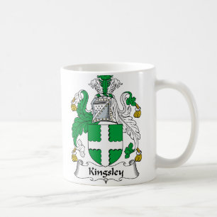 Kingsley Family Crest Koffiemok