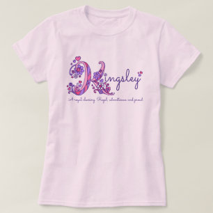 Kingsley naam en betekenis dames & meisjes kleding t-shirt