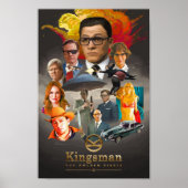 Kingsman: De gouden cirkel Poster (Voorkant)