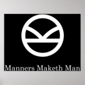 Kingsman Secret Service - Manners Maketh Man Poster (Voorkant)