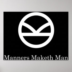 Kingsman Secret Service - Manners Maketh Man Poster