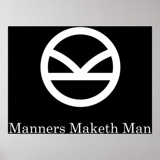 Kingsman Secret Service - Manners Maketh Man Poster (Voorkant)