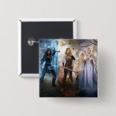 Kingsmen Kronieken Trilogie Fantasy Art Button Pin (Voorkant /achterkant)
