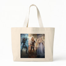 Kingsmen Kronieken Trilogie Fantasy Art Canvas tas