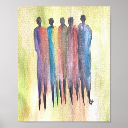 KINGSMEN Premium Canvas Poster (8x10) (Voorkant)