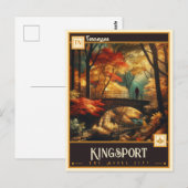 Kingsport, Tennessee |  Briefkaart (Voorkant / Achterkant)