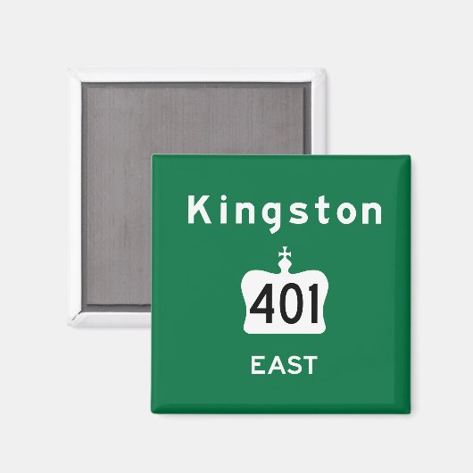 Kingston 401 magneet (Voorkant / Achterkant)
