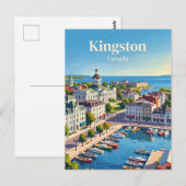 Kingston Canada Briefkaart (Voorkant / Achterkant)