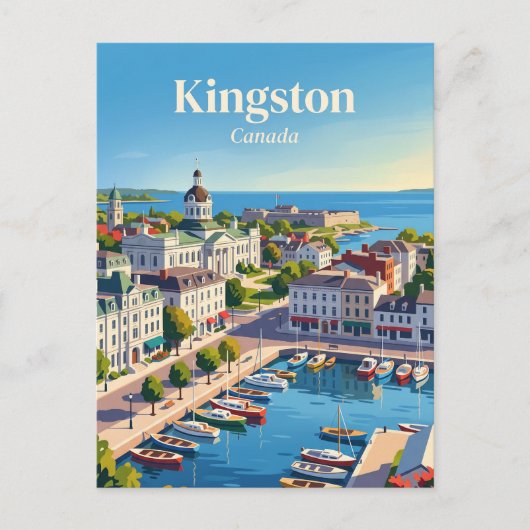Kingston Canada Briefkaart (Voorkant)