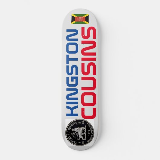 KINGSTON COUSINS OFFICIEEL Skateboard (Voorkant)