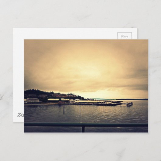 Kingston Ferry Uitzicht Briefkaart (Voorkant / Achterkant)