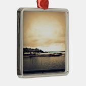 Kingston Ferry Uitzicht Metalen Ornament (Rechts)