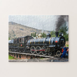 Kingston Flyer, locomotief met stoommotor Legpuzzel