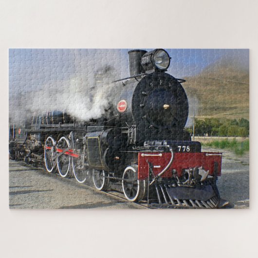 Kingston Flyer Train South Island Nieuw-Zeeland Legpuzzel (Horizontaal)