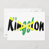 Kingston, Jamaica Briefkaart (Voorkant / Achterkant)
