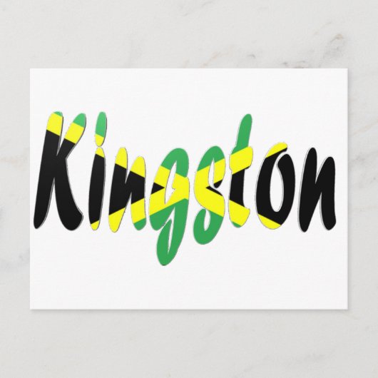 Kingston, Jamaica Briefkaart (Voorkant)
