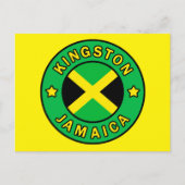 Kingston Jamaica Briefkaart (Voorkant)