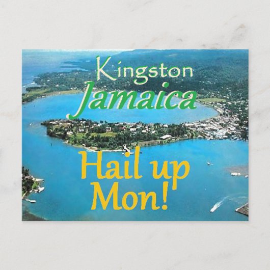 KINGSTON Jamaica Briefkaart (Voorkant)