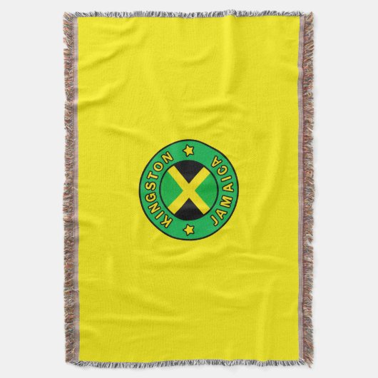 Kingston Jamaica Deken (Voorkant Verticaal)