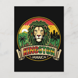 Kingston Jamaica Eiland Caribisch gebied Briefkaart