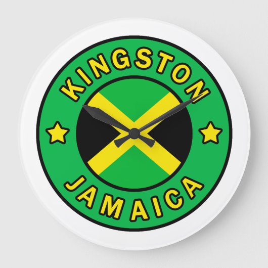 Kingston Jamaica Grote Klok (Voorkant)