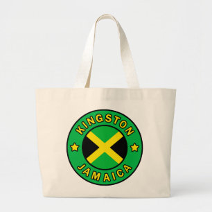 Kingston Jamaica Grote Tote Bag