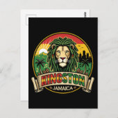 Kingston Jamaica Island Caribbean Briefkaart (Voorkant / Achterkant)
