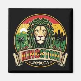Kingston Jamaica Island Caribbean Magneet