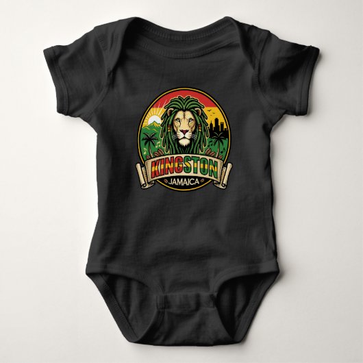 Kingston Jamaica Island Caribbean Romper (Voorkant)