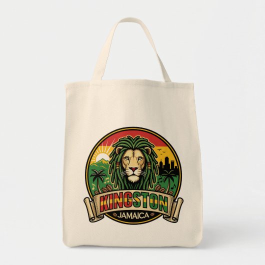 Kingston Jamaica Island Caribbean Tote Bag (Voorkant)