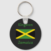Kingston Jamaica - Jamaicaanse Sleutelhanger van d (Voorkant)