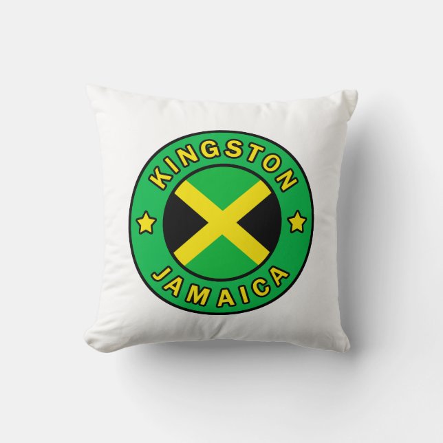 Kingston Jamaica Kussen (Voorkant)