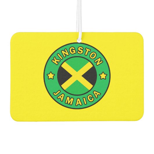Kingston Jamaica Luchtverfrisser (Voorkant)