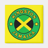 Kingston Jamaica Magneet (Voorkant)