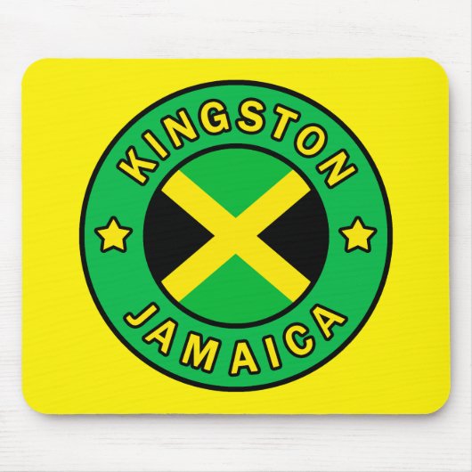 Kingston Jamaica Muismat (Voorkant)