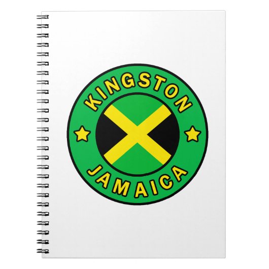 Kingston Jamaica Notitieboek (Voorkant)