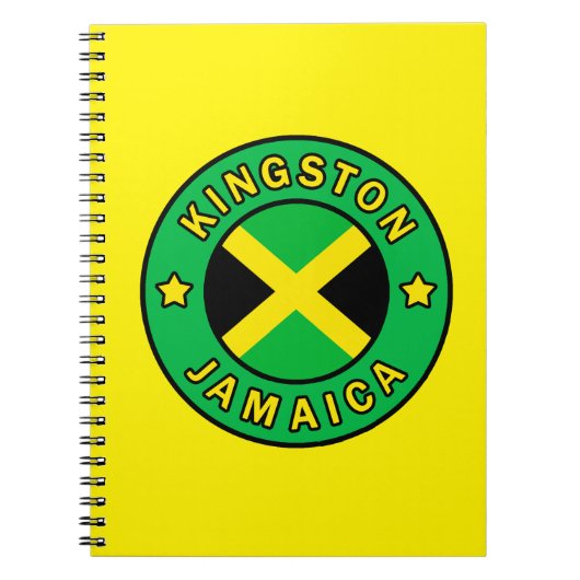 Kingston Jamaica Notitieboek (Voorkant)
