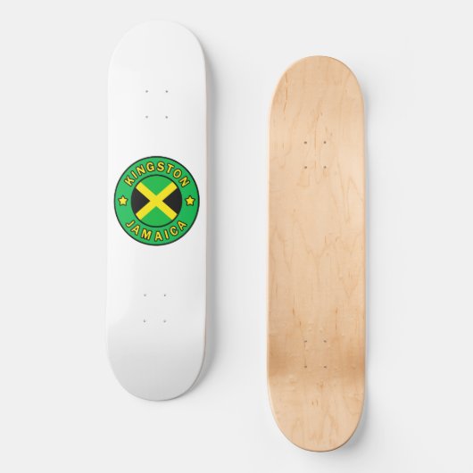 Kingston Jamaica Persoonlijk Skateboard (Voorkant)