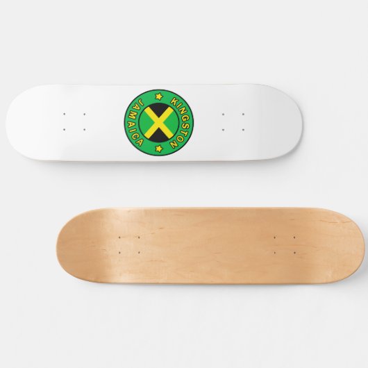Kingston Jamaica Persoonlijk Skateboard (Horizontaal)