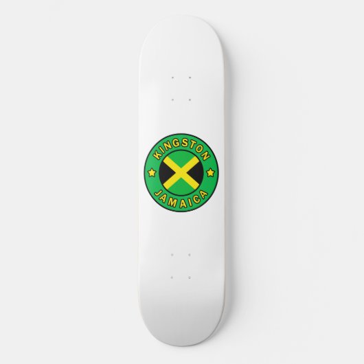 Kingston Jamaica Persoonlijk Skateboard (Voorkant)
