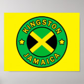 Kingston Jamaica Poster (Voorkant)
