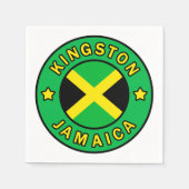 Kingston Jamaica Servet (Voorkant)