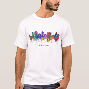 Kingston Jamaica Skyline T-shirt
