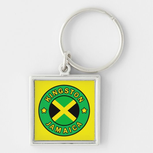 Kingston Jamaica Sleutelhanger (Voorkant)