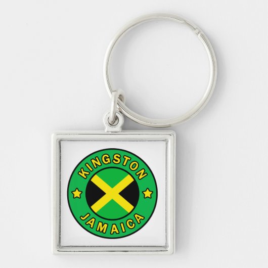 Kingston Jamaica Sleutelhanger (Voorkant)