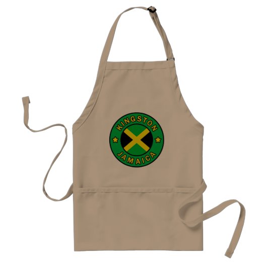 Kingston Jamaica Standaard Schort (Voorkant)