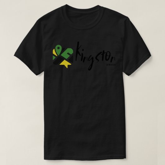 Kingston Jamaica T-shirt (Design voorkant)